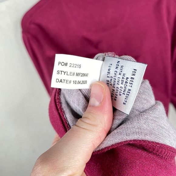 Peter Millar Men's Crown Comfort Interlock 1/4 Zip Pink/Red Pullover Size Medium - Picture 5 of 6